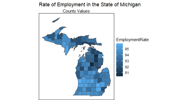 This is another map I created using Excel